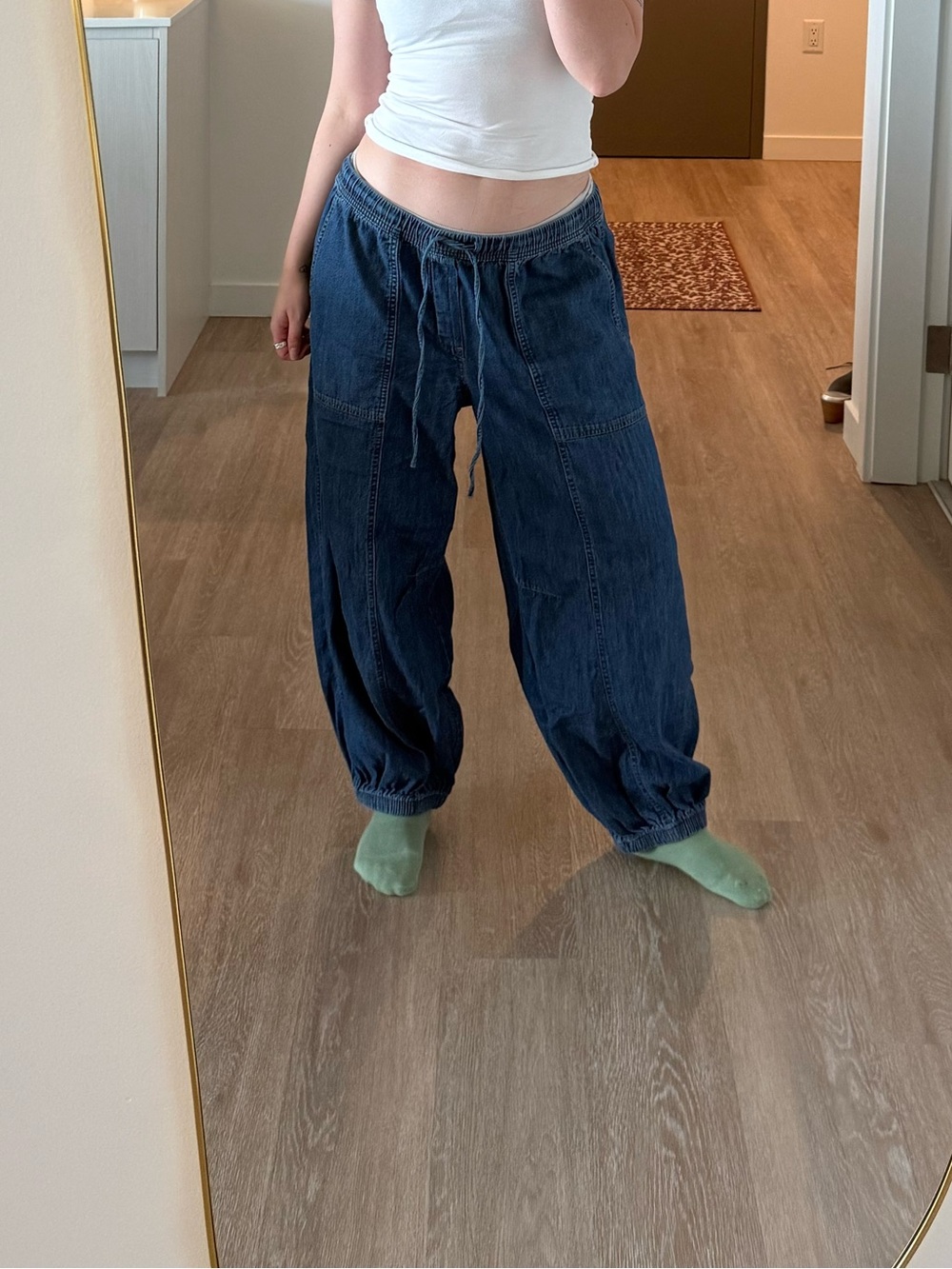 old navy balloon jeans